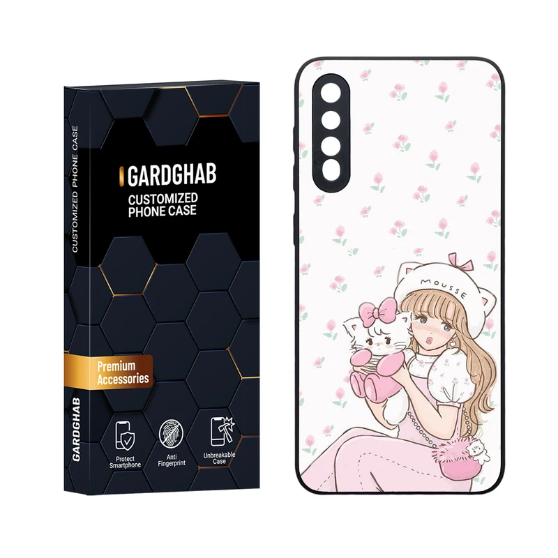 کاور گارد قاب مدل دورژله ای دخترانه مناسب برای گوشی موبایل سامسونگ Galaxy A50 / A50s / A30S