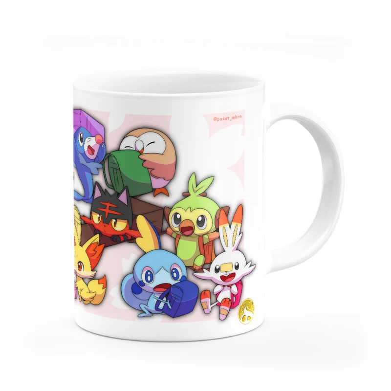 ماگ هومرو طرح انیمه پوکمون Pokemon مدل MG2371