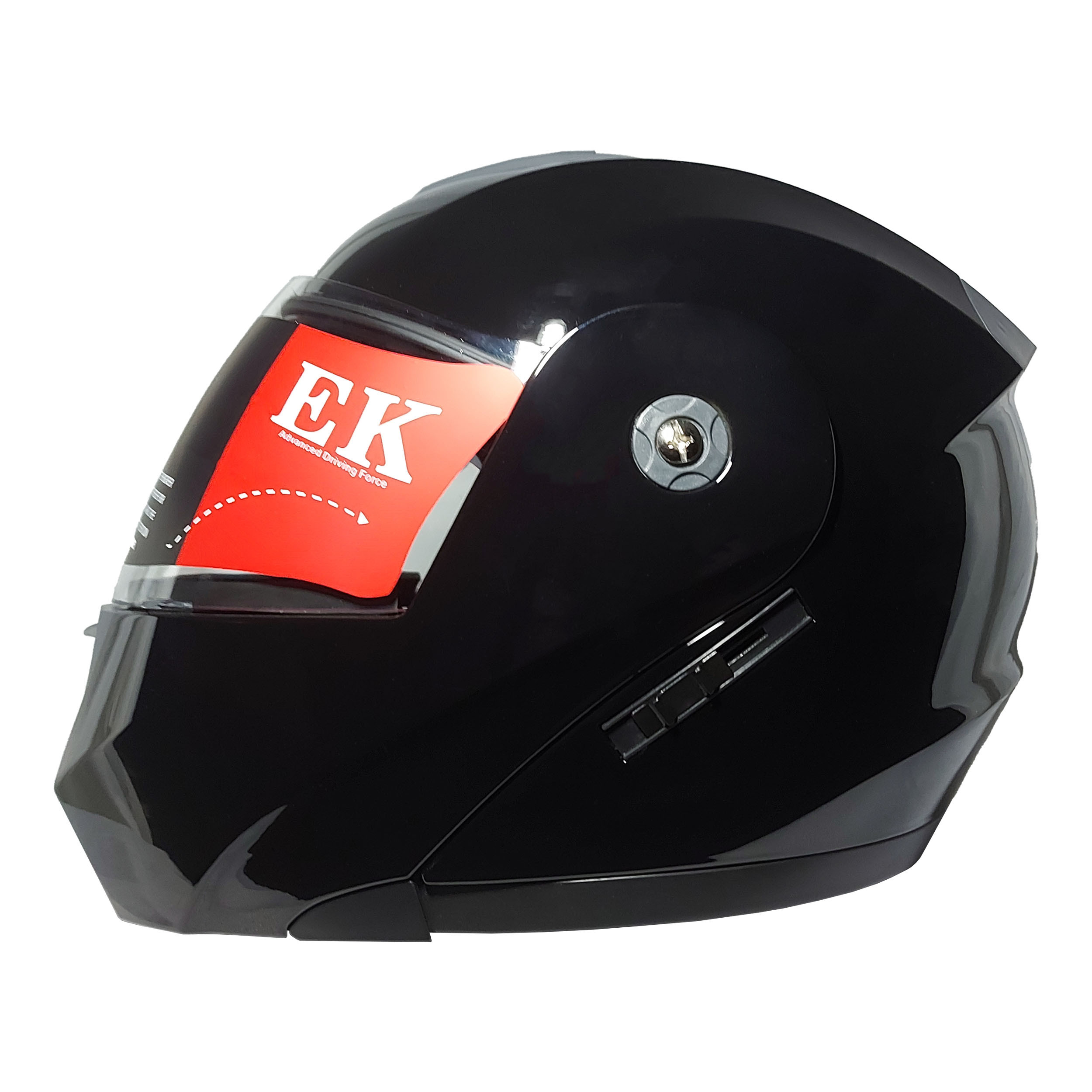 کلاه کاسکت مدل EK براق کد EK-black