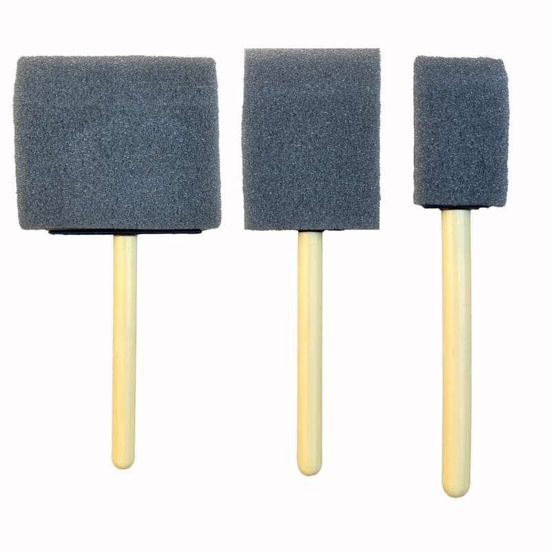 ابزار سفالگری مدل تامپون تخت FABE مجموعه 3 عددی ابزار سفالگری مدل تامپون تخت FABE مجموعه 3 عددی