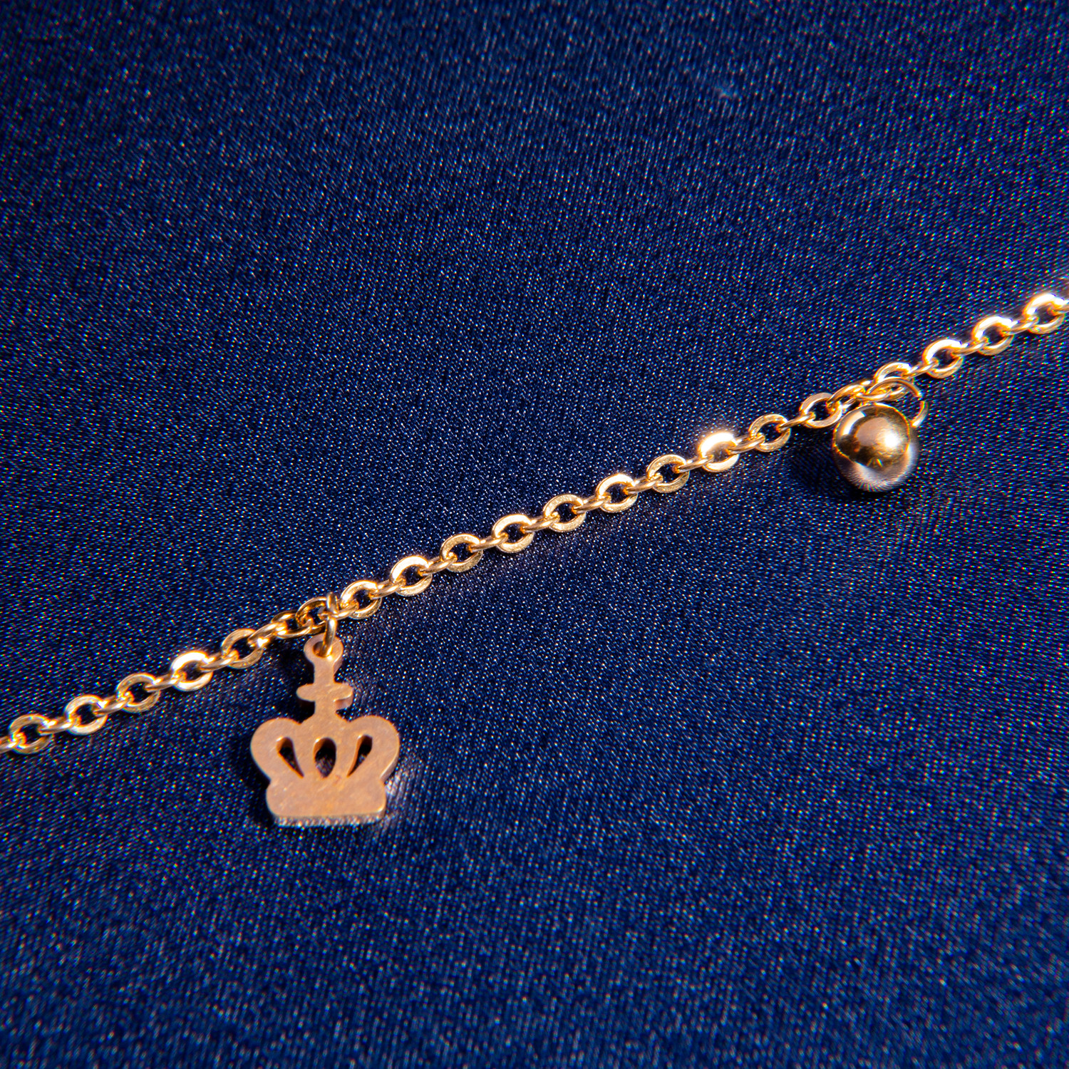 پابند زنانه طرح تاج کد RKH_680