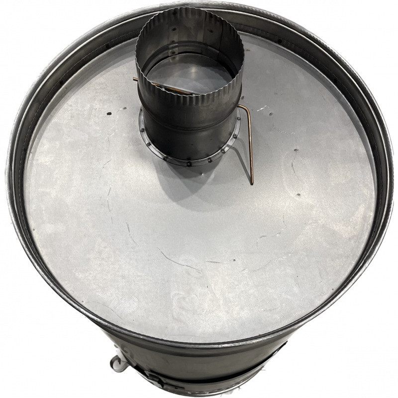 بخاری هیزمی مدل گرد 70cm