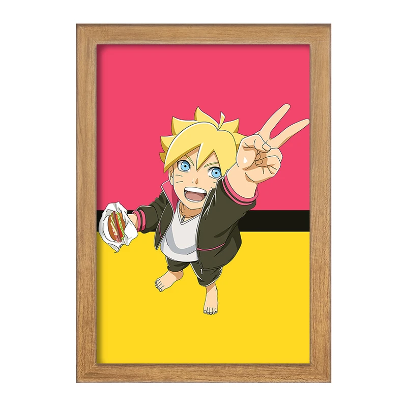 تابلو خندالو مدل بوروتو اوزوماکی انیمه بوروتو Boruto  کد 15758