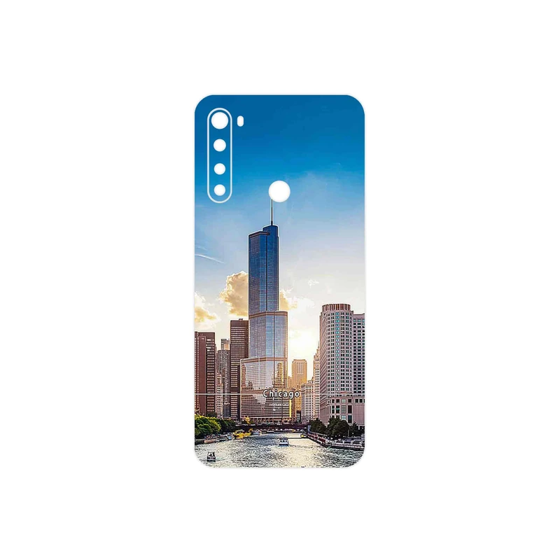 برچسب پوششی ماهوت مدل City of Chicago مناسب برای گوشی موبایل شیائومی Redmi Note 8T