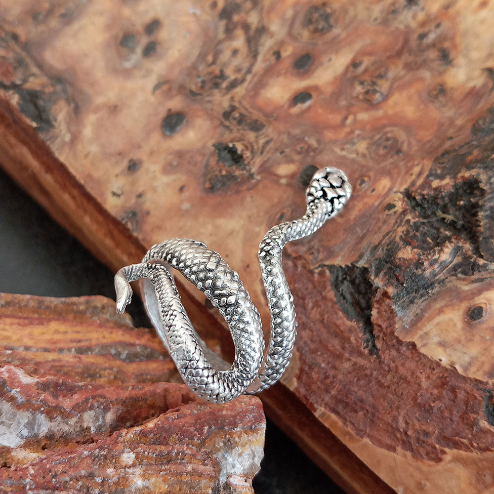 انگشتر زنانه مدل مار کد SNNA5