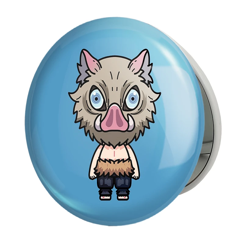 آینه جیبی خندالو طرح اینوسکه انیمه شیطان کش مدل تاشو کد 13696 