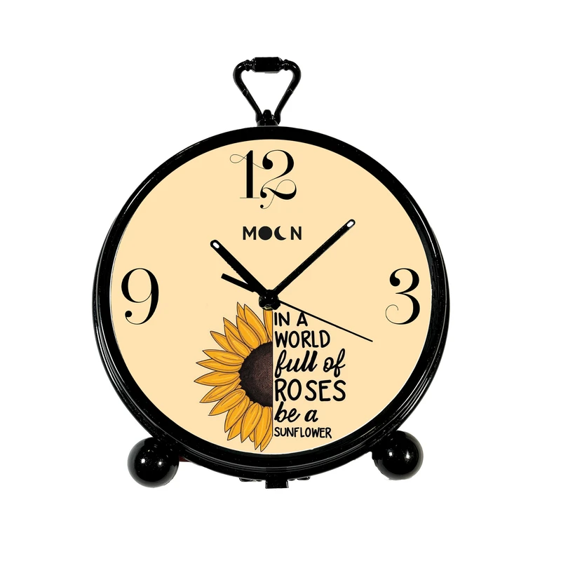 ساعت رومیزی عقربه‌ای مون مدل SK-4712 کد 73