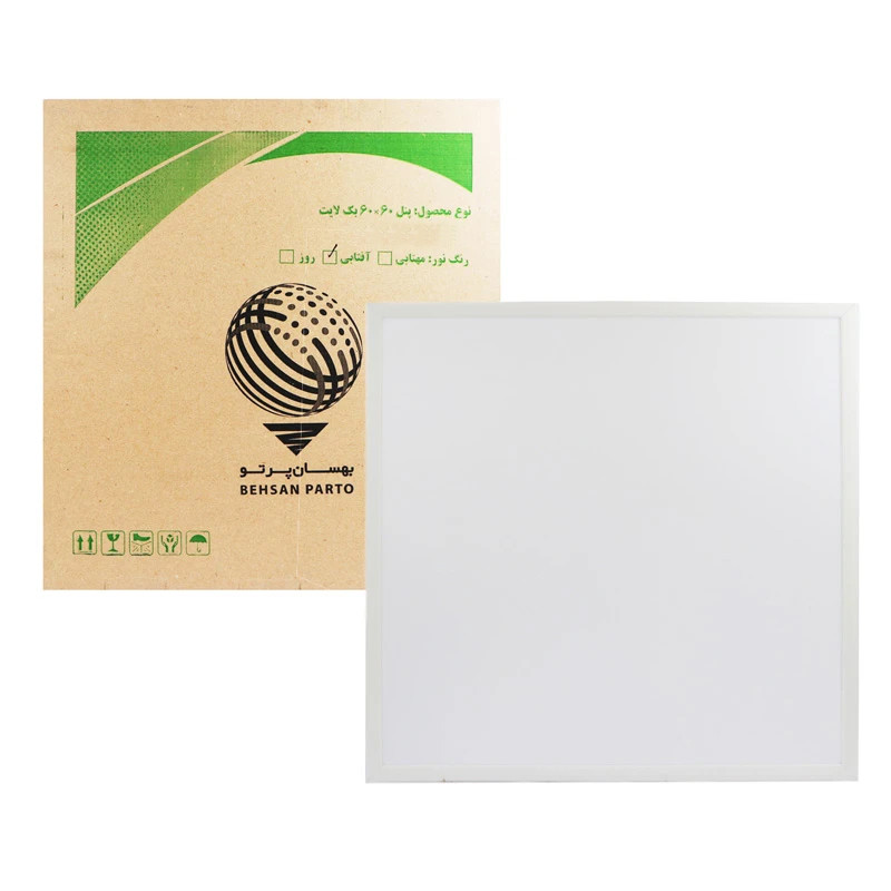 پنل ال ای دی 72 وات بهسان پرتو مدل 60*60