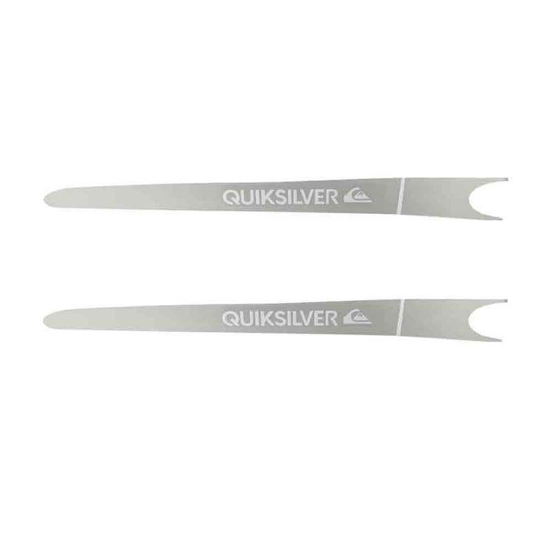  برچسب بدنه خودرو قطعه سازان کبیر مدل CHS-QUIKSILVERSILV-831 مجموعه 2 عددی