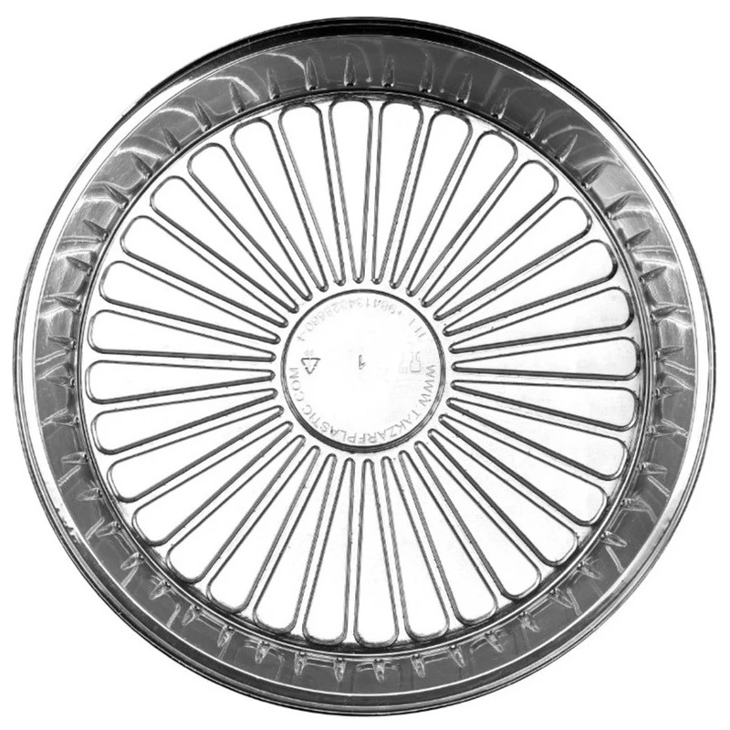 بشقاب یکبار مصرف تک ظرف مدل آفتاب 01 بسته 20 عددی