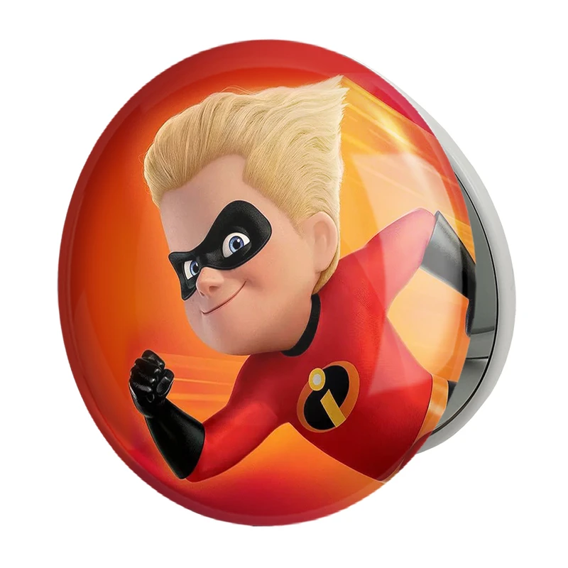 آینه جیبی خندالو طرح شگفت انگیزان The Incredibles مدل تاشو کد 1849 