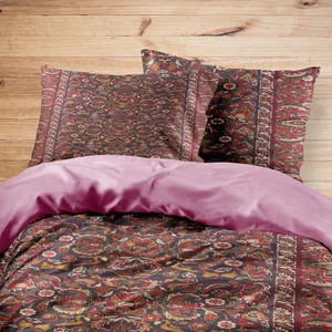 سرویس روتختی مدوپد طرح قالی بلوچ طاووسی مدل C-balouch51 یک نفره 4 تکه