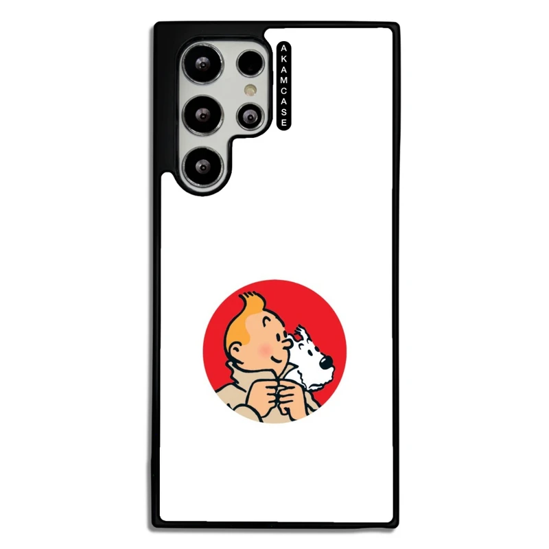 کاور آکام مدل AMC-WSGS22U-TINTIN-21مناسب برای گوشی موبایل سامسونگ Galaxy S22 Ultra