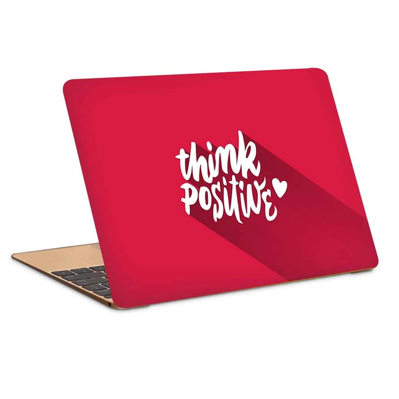 استیکر لپ تاپ طرح think positiveکد c-930مناسب برای لپ تاپ 15.6 اینچ