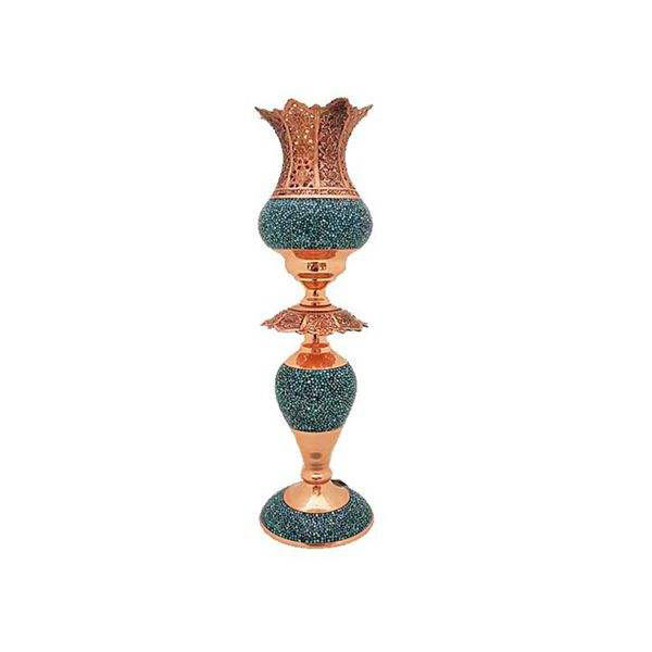 Turquoise inlaying Mirror and candlestick set, 05029 Model