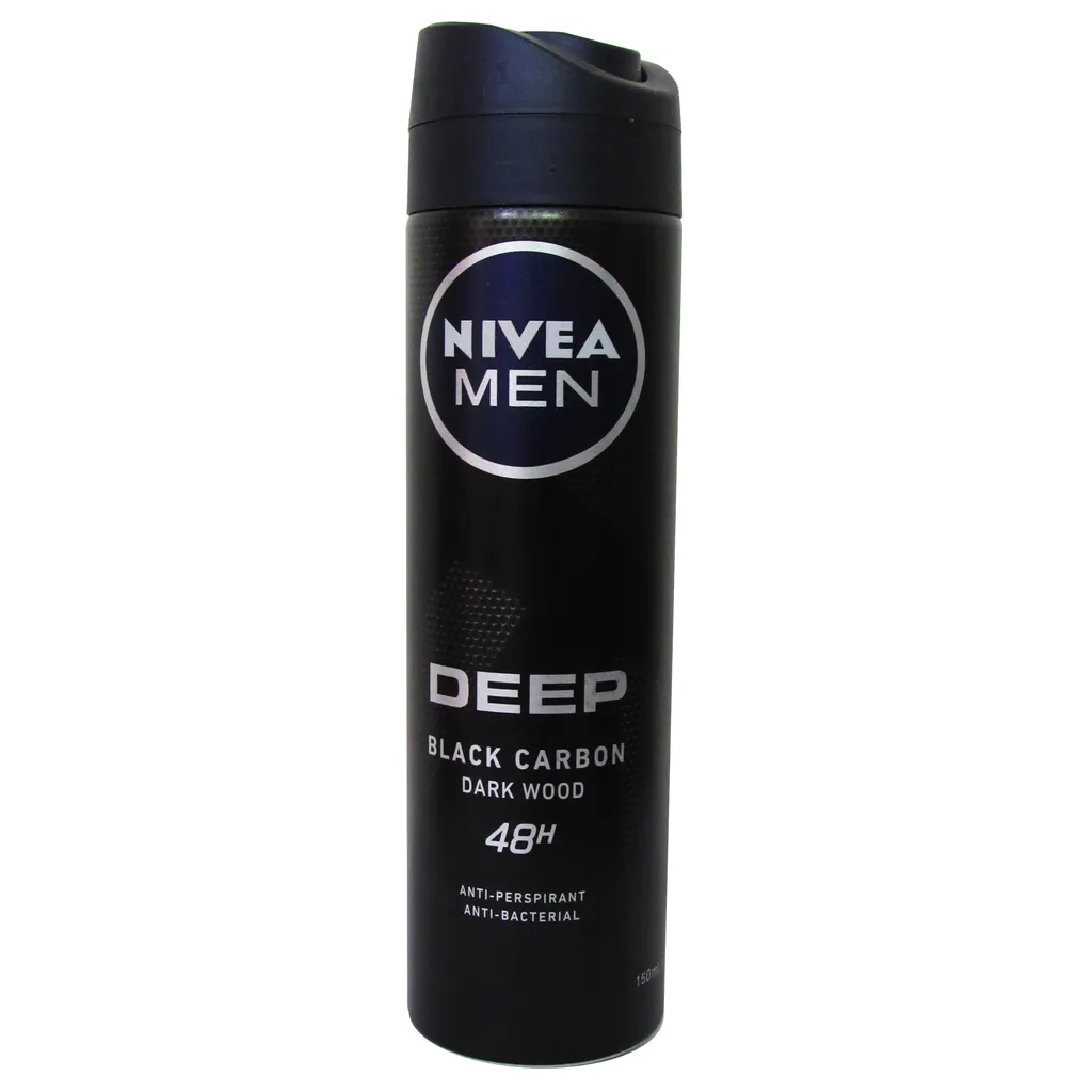 اسپری ضد تعریق مردانه نیوآ سری DEEP مدل BLACK CARBON حجم 150 میلی لیتر