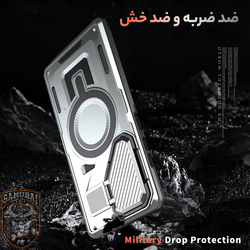 کاور سامورایی مدل Predator مناسب برای گوشی موبایل سامسونگ Galaxy S26 Ultra