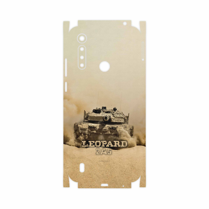برچسب پوششی ماهوت مدل Leopard 2A5 tank-FullSkin مناسب برای گوشی موبایل موتورولا Moto G8 Power Lite