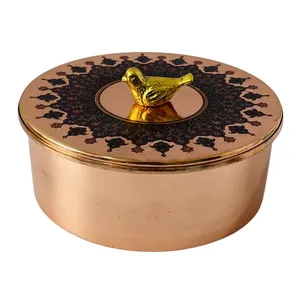 شکلات خوری مسی طرح اسلیمی کد ZH356.6 