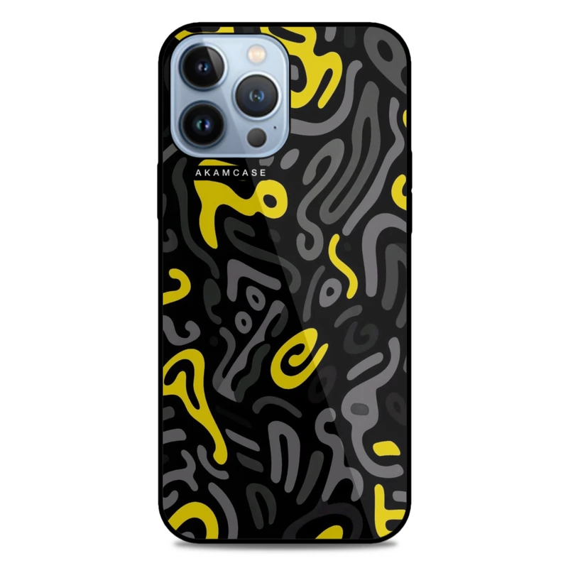 کاور آکام مدل AMC-WA13PROMAX-DOODLE4 مناسب برای گوشی موبایل اپل iPhone 13 Pro Max