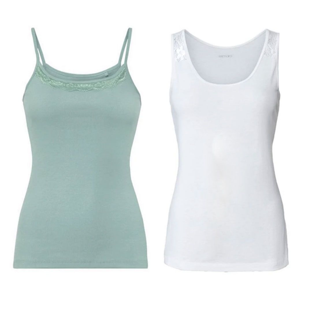 تاپ زنانه اسمارا مدل گیپوردار مجموعه 2 عددی -  - 1