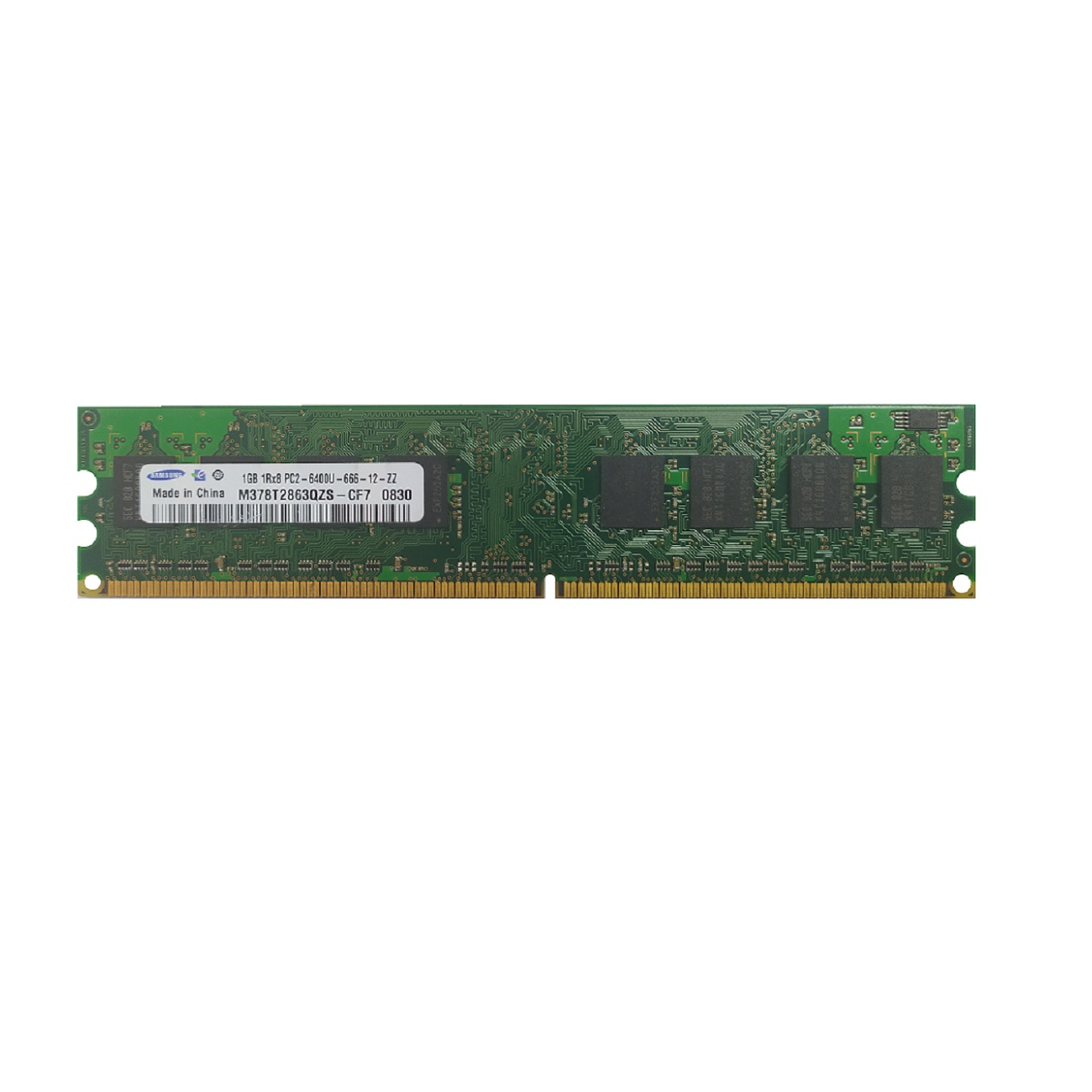 رم دسکتاپ DDR2 تک کاناله 800 مگاهرتز CL5 سامسونگ مدل M378T2863QZS ظرفیت 1 گیگابایت