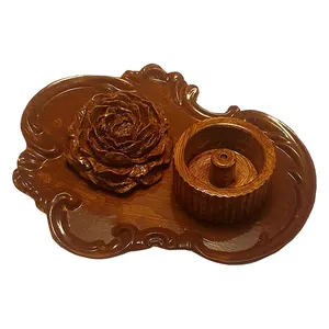ست جاشمعی و جاعودی مدل انگلیسی 1004 مجموعه 3 عددی
