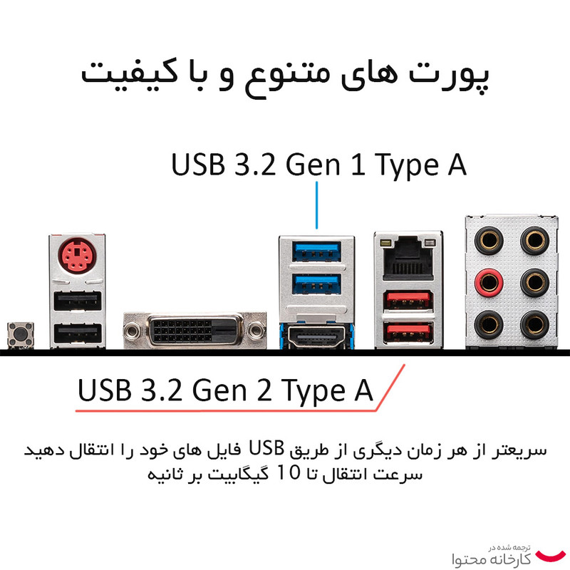 قیمت و خرید مادربرد ام اس آی مدل B550 GAMING GEN3