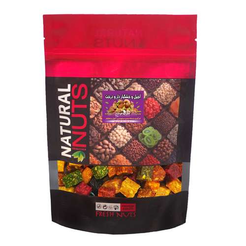 میوه خشک حبه ای مخلوط دارو درخت - 500 گرم