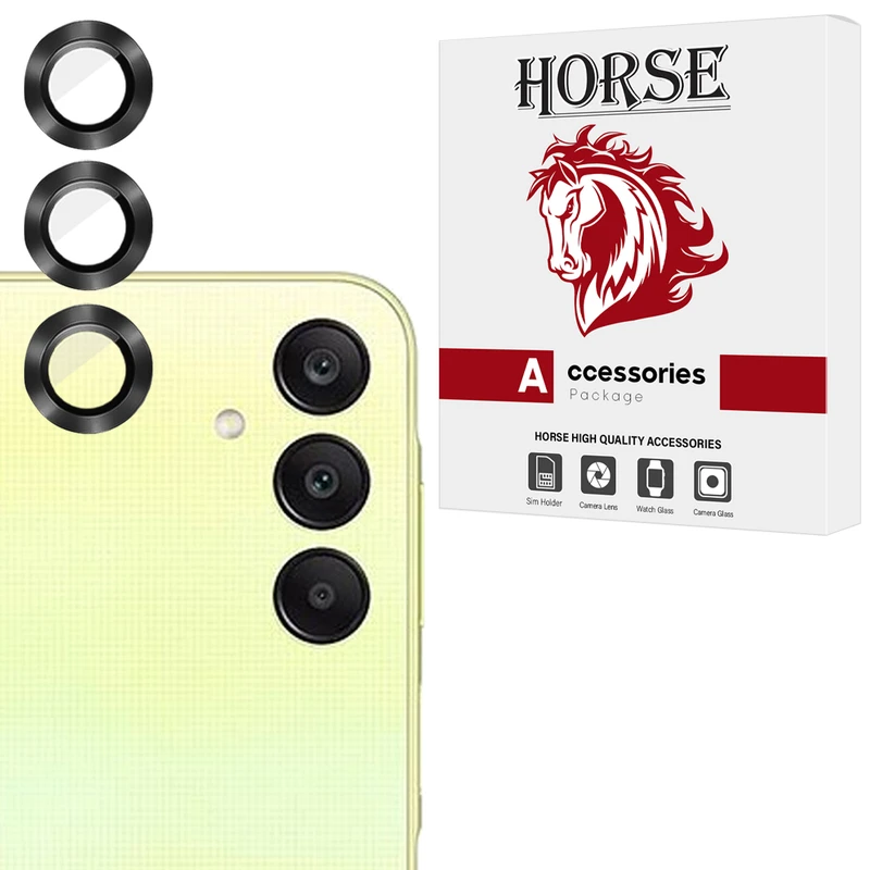 محافظ لنز دوربین هورس مدل RINH20 مناسب برای گوشی موبایل سامسونگ Galaxy S24 FE