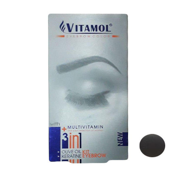 کیت رنگ ابرو ویتامول شماره CH1 حجم 30 میلی لیتر رنگ بلوند شکلاتی کیت رنگ ابرو ویتامول شماره CH1 حجم 30 میلی لیتر رنگ بلوند شکلاتی