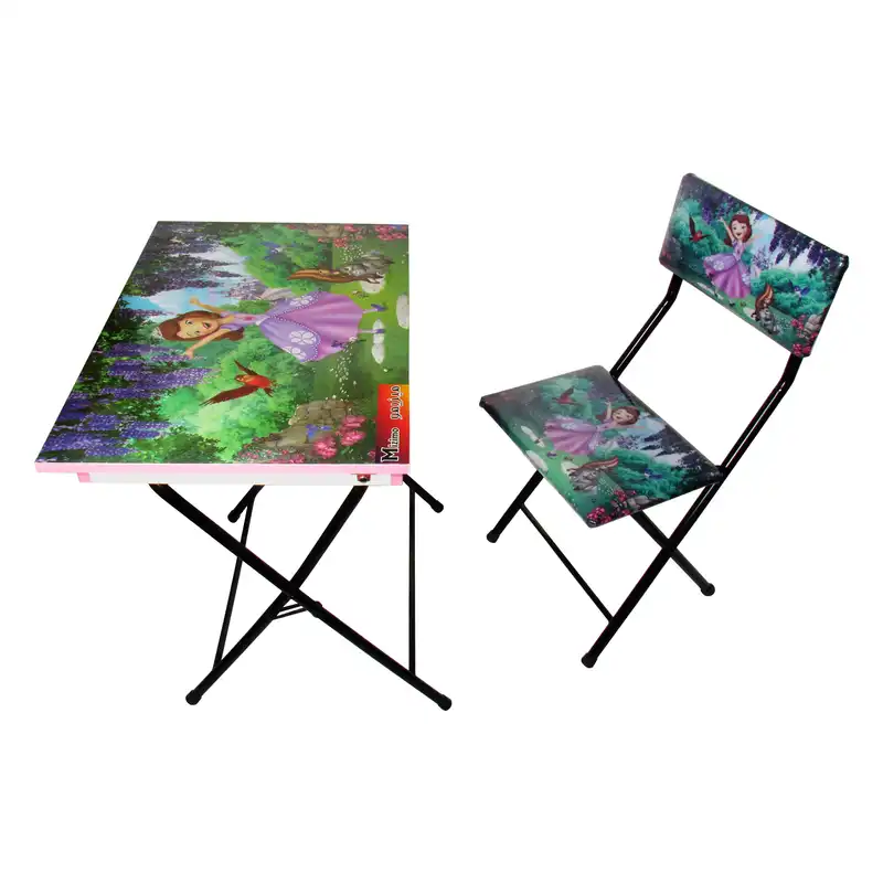 ست میزتحریر و صندلی میزیمو مدل پرنسس سوفیا کد 33