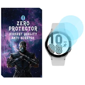 محافظ صفحه نمایش نانو زیرو مدل NZO مناسب برای ساعت هوشمند سامسونگ Galaxy Watch 4 44mm بسته سه عددی