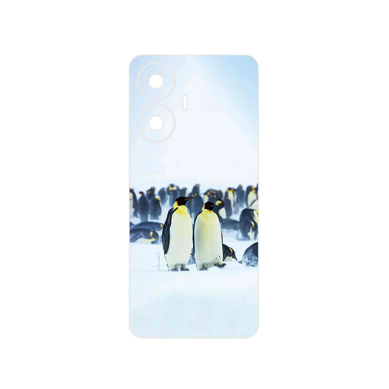 برچسب پوششی ماهوت مدل Penguin مناسب برای گوشی موبایل ریلمی C55