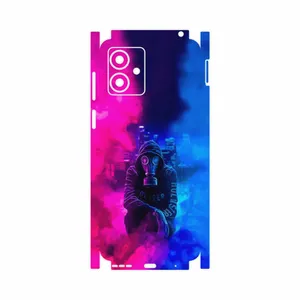 MAHOOT Smoke Rainbow Digital Art 2-FullSkin Cover Sticker for Motorola Moto G14