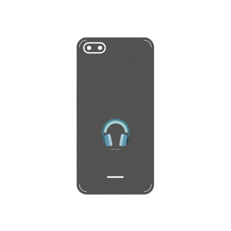 برچسب پوششی ماهوت مدل Minimal Headphone Icon مناسب برای گوشی موبایل شیائومی Redmi 6A