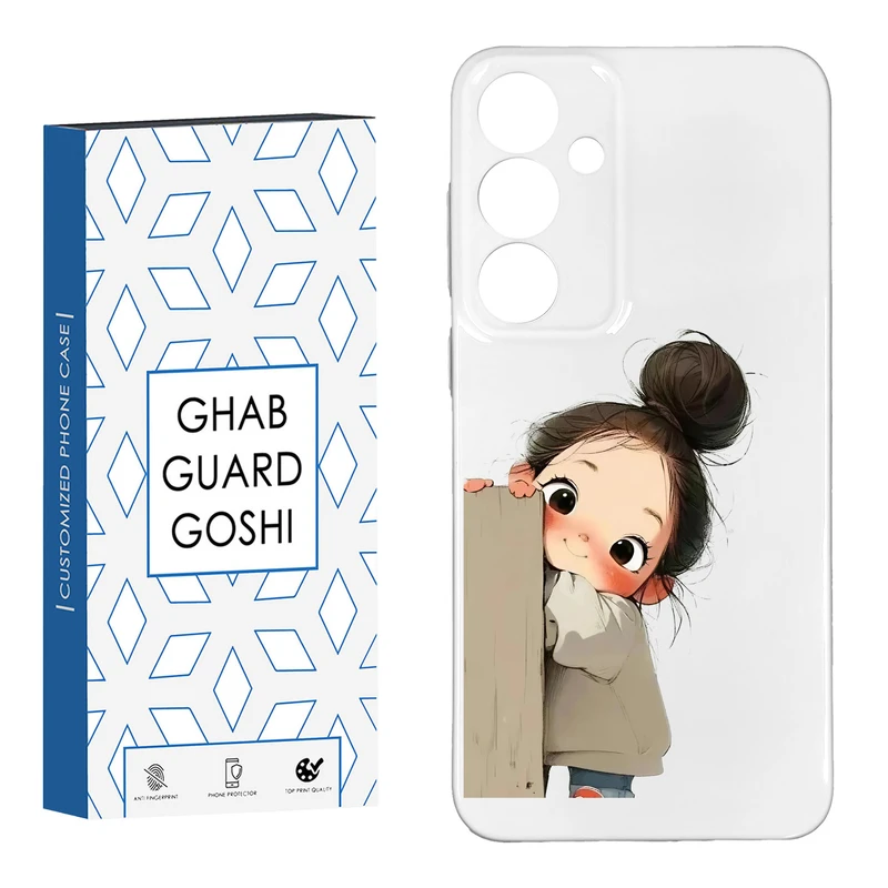 کاور قاب گارد گوشی طرح فانتزی دختر ملوس کد HARD-09 مناسب برای گوشی موبایل سامسونگ GALAXY S24 PLUS