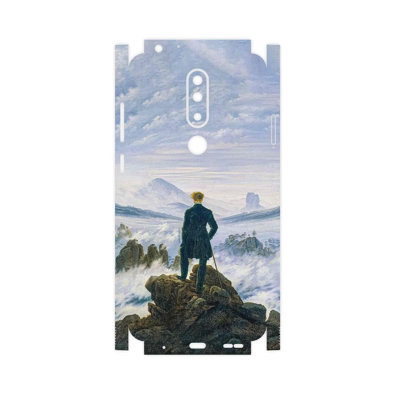 برچسب پوششی ماهوت مدل Wanderer above the Sea of Fog-FullSkin مناسب برای گوشی موبایل نوکیا 5.1 Plus
