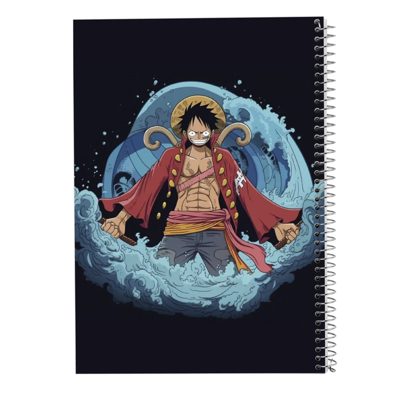 دفتر مشق 100 برگ مدوپد مدل وان پیس One Piece کد DF10752
