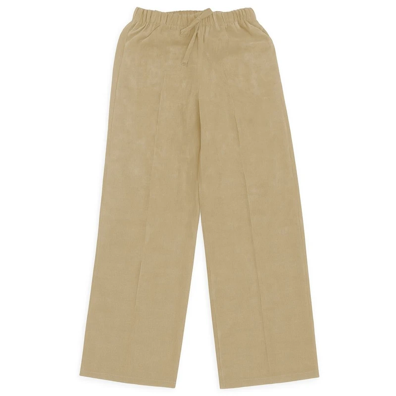 شلوار بگ زنانه مدل مخمل کبریتی کد parna01