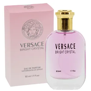ادوپرفیوم زنانه نیفتی مدل ورساچه برایت کریستال با رایحه خنک حجم 50 میلی‌لیتر