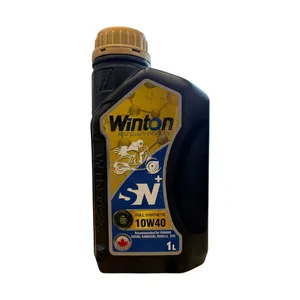 روغن موتور سیکلت تمام سنتتیک وینتون مدل SN 10W-40 حجم 1 لیتر