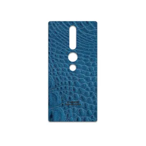 MAHOOT Blue-Crocodile-Leather Cover Sticker for Lenovo Phab2 Pro