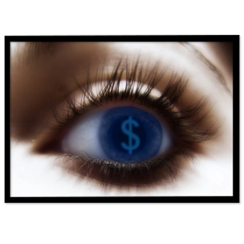 تابلو بکلیت طرح چشم ابی مدل B-S424