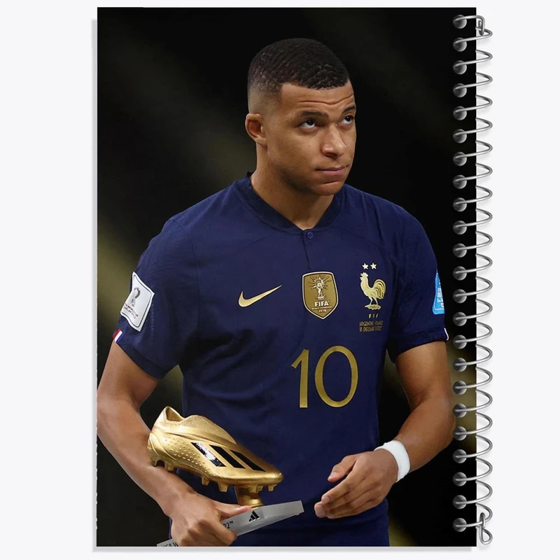 دفتر مشق 50 برگ خندالو مدل امباپه کد 27598