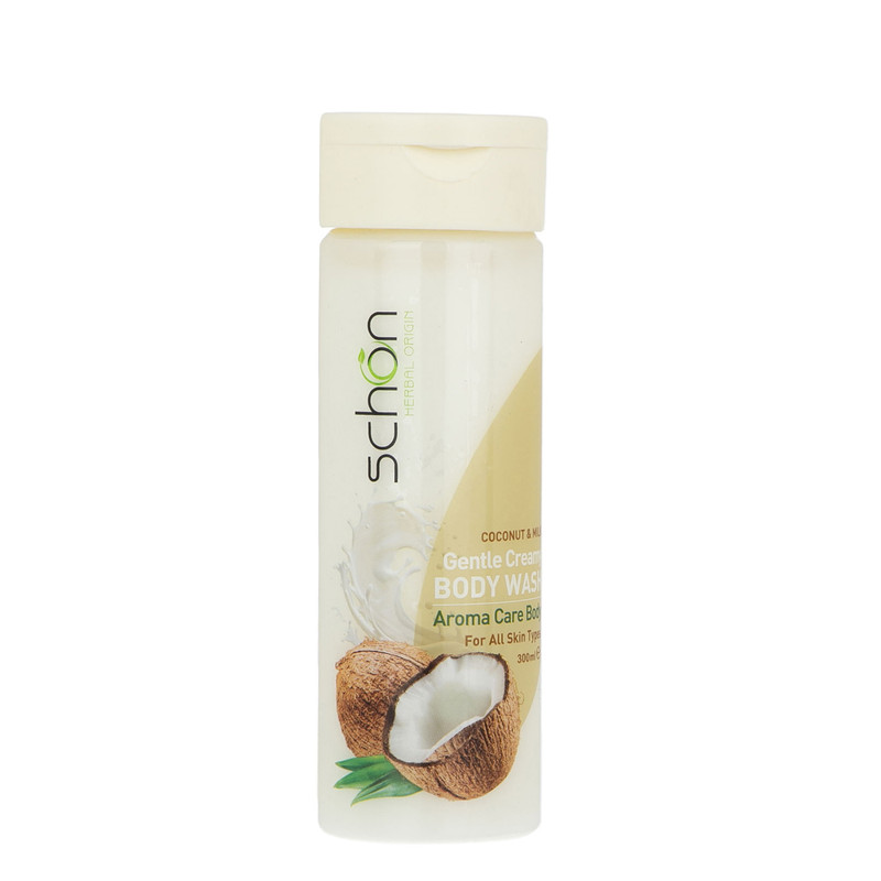 شامپو بدن شون مدل Coconut And Milk حجم 300 میلی لیتر مجموعه 2 عددی