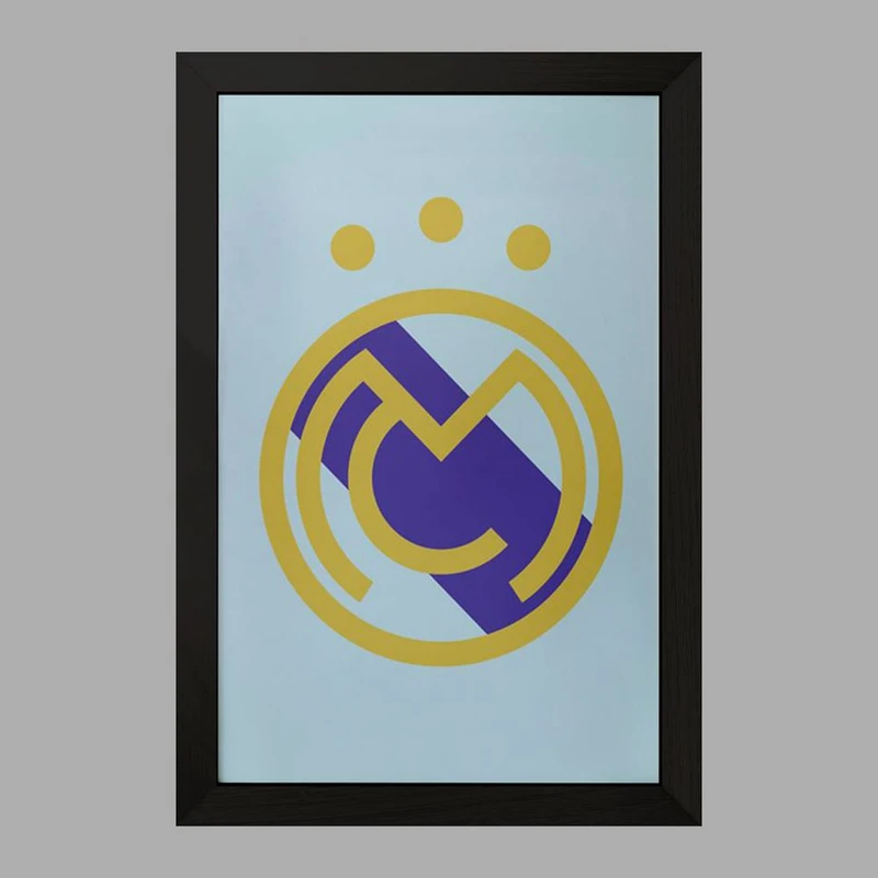 تابلو خندالو مدل باشگاه رئال مادرید Real Madrid  کد 2033