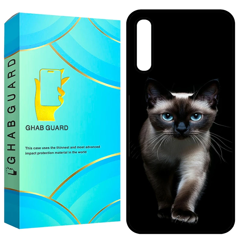 کاور قاب گارد طرح گربه مدل GCHPA50 مناسب برای گوشی موبایل سامسونگ Galaxy A50 / A50s / A30s 