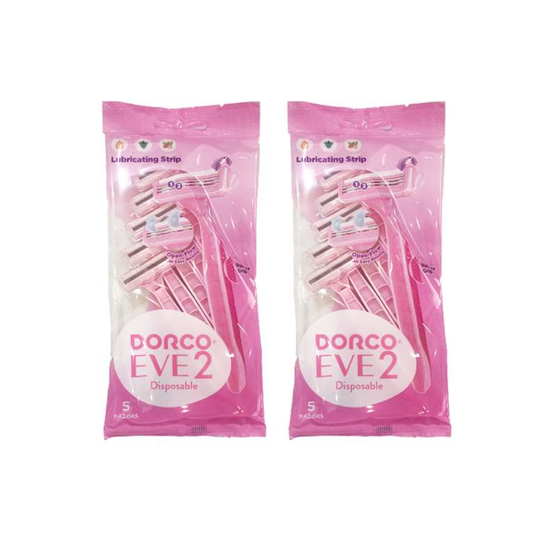 خودتراش دورکو مدل Eve 2 disposable مجموعه 2 عددی