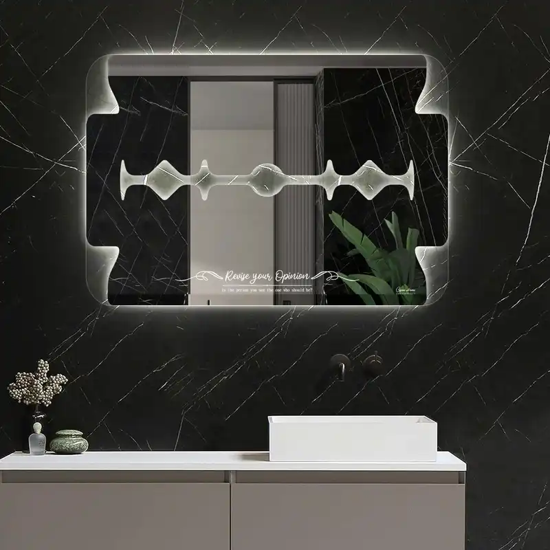 آینه سرویس بهداشتی سایان هوم مدل تیغ